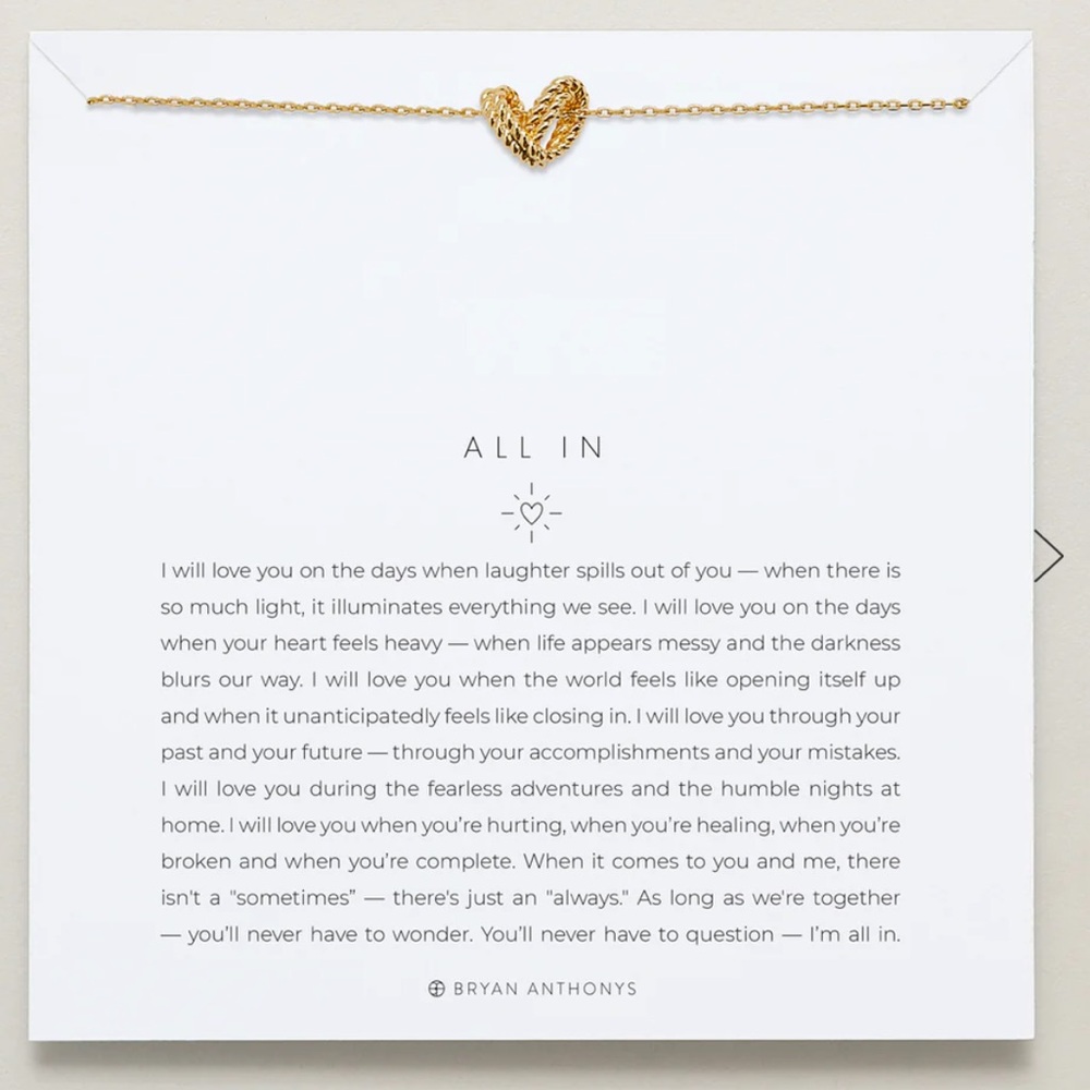 all in necklace